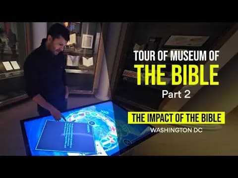 "The Word That Shaped the World” – Exploring The Impact of the Bible at the Museum of the Bible, Washington D.C.